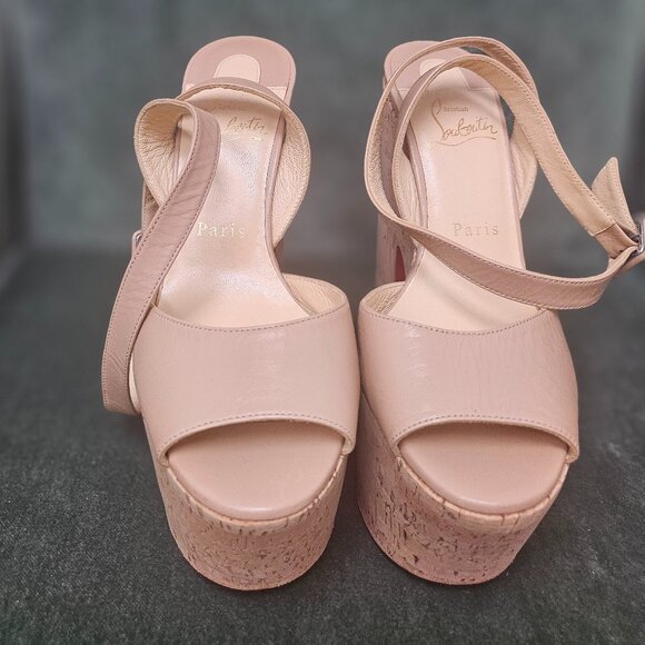 Christian Louboutin Dombasle Heels Size 38.5 - Picture 3 of 11